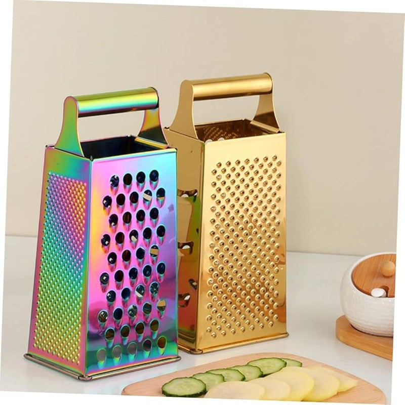 Multifunction Stainless Steel Grater For Cheese Garlic Ginger Rust Resistant Easy Cleaning - Image 4